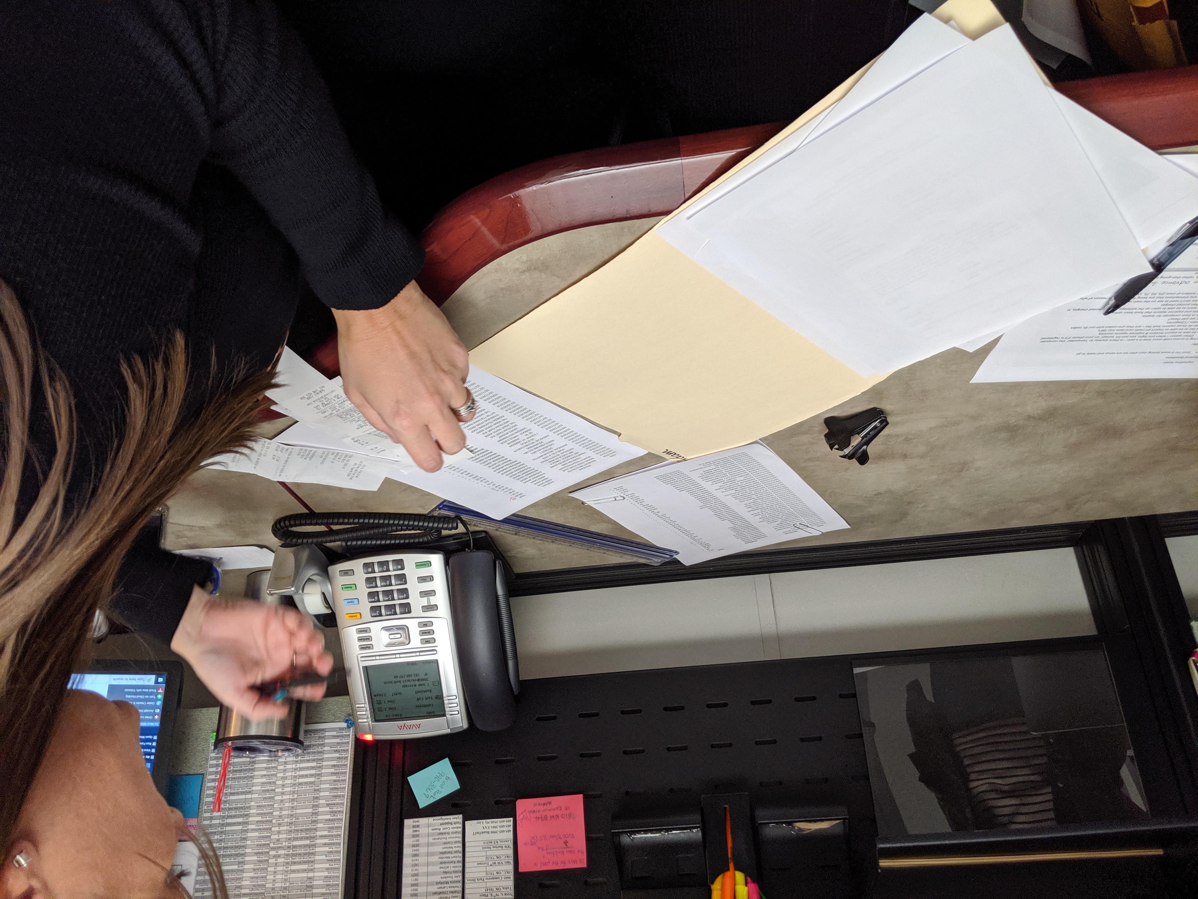 An Admin manually reconciling a cardholders transactions with their expense report